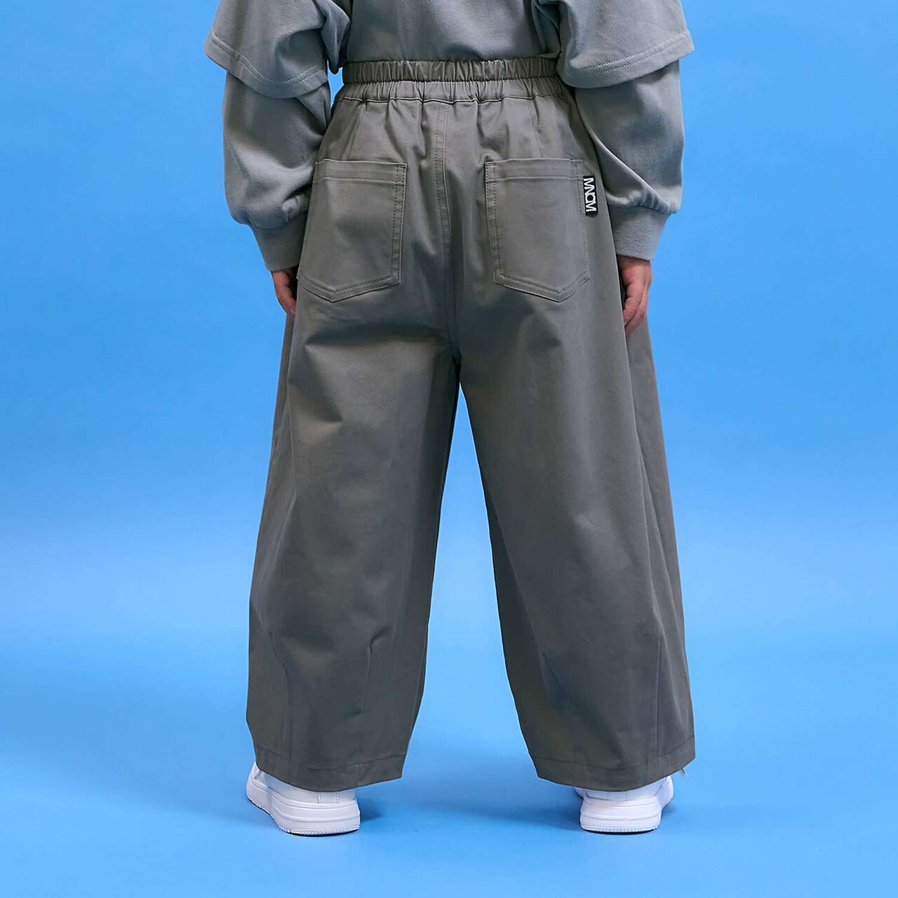 Volume Balloon Pants [MNCM],Khaki, large image number 21