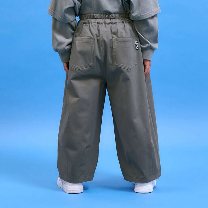 Volume Balloon Pants [MNCM],Khaki, medium image number 21