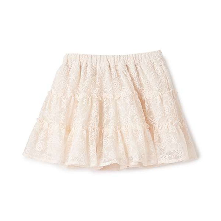 [Link] Lace Skirt,Off white, medium image number 14