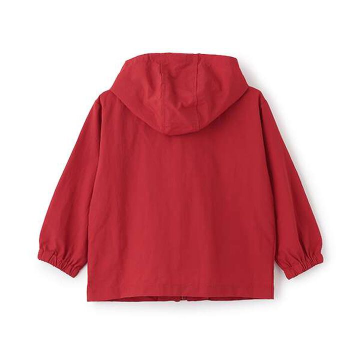 Stand Collar Windbreaker,Red, medium image number 7