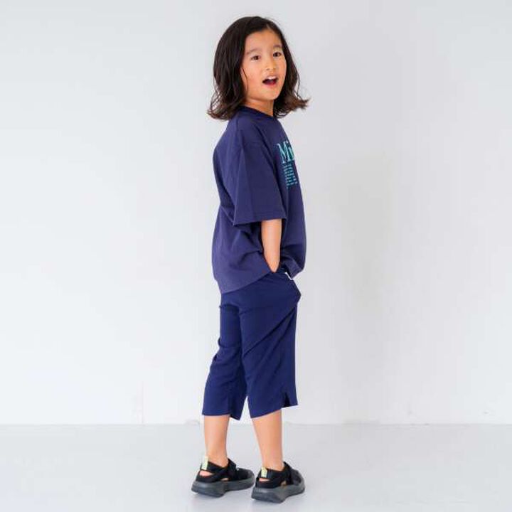 [Cool Touch] Relaxed One-Mile 7/8 Pants,Charcoal gray, medium image number 12
