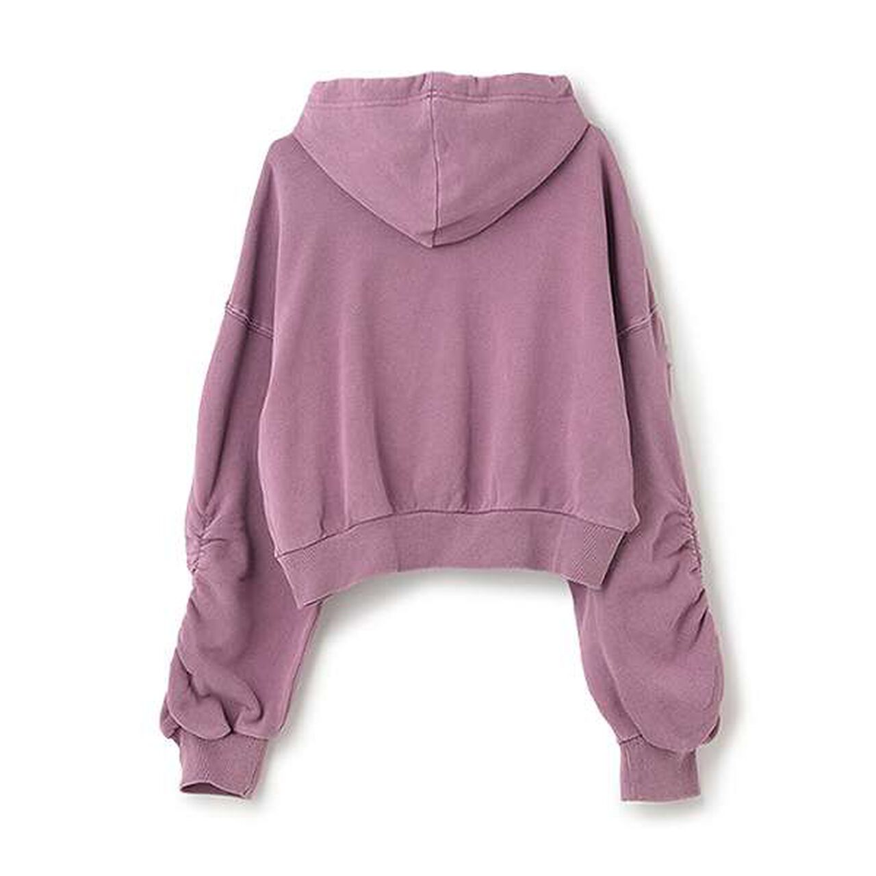 [LTXC] Vintage Style Distressed Parka,Charcoal gray, large image number 1