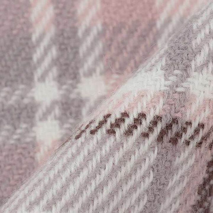 Check Scarf & Ear Muff Set,Pink, medium image number 6