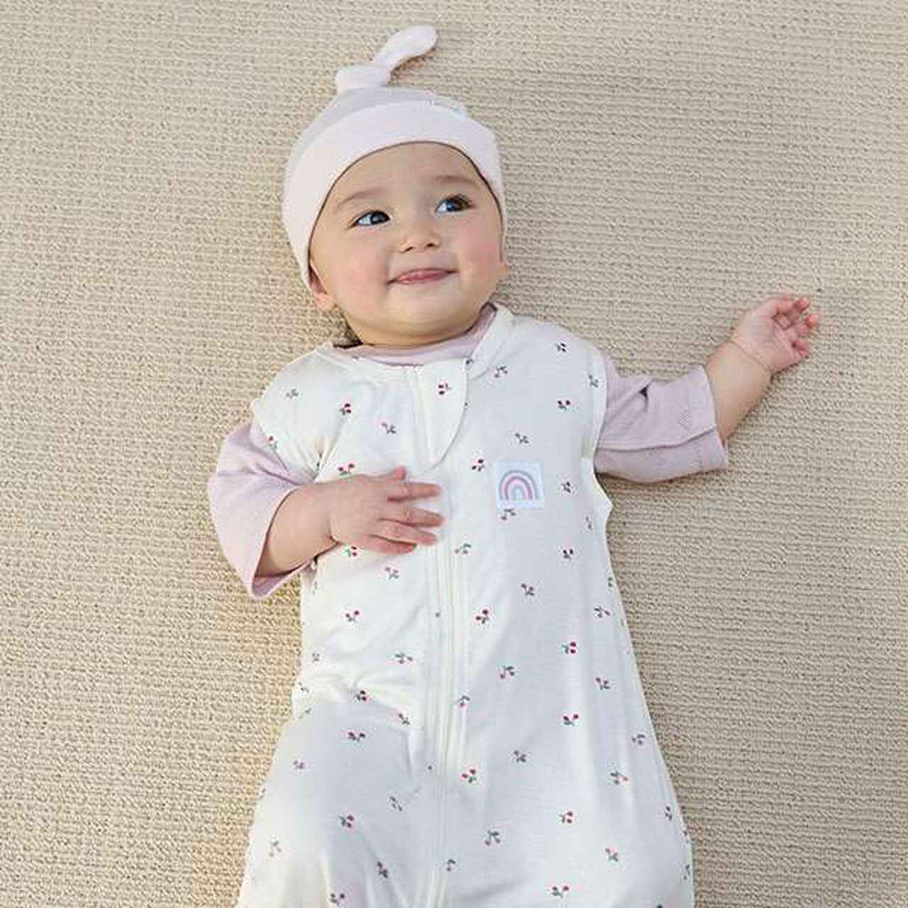 [Weak Acidity] 7-Sleeve 2 WAY All-in-One,Salmon pink, large image number 1