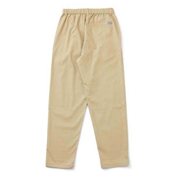 Cotton-Poly Stretch Twill Tuck Pants,Khaki, medium image number 6