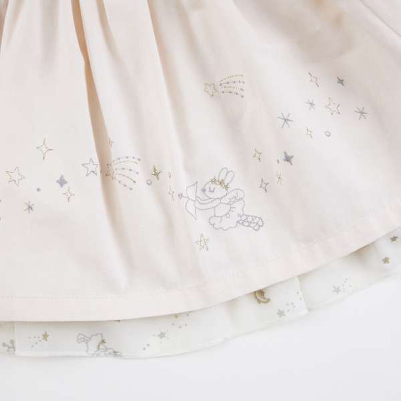 KP Zodiac Pattern Reversible Skirt (90-140),Off white, large image number 11