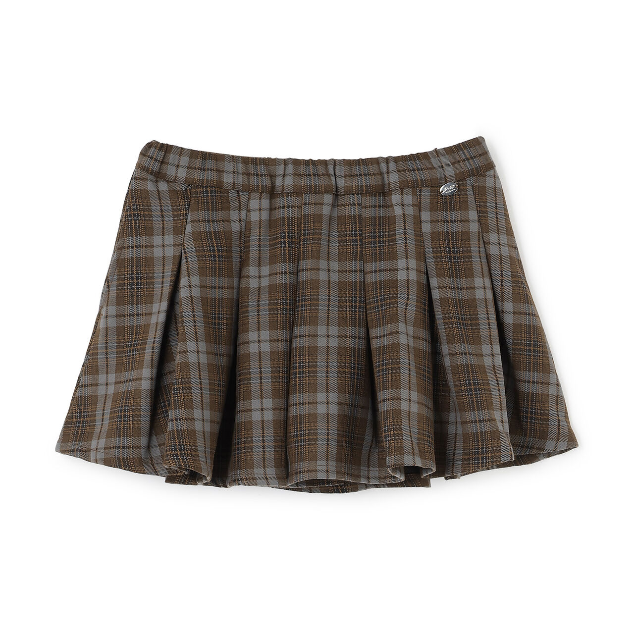 Pleated Skirt-Pants,Gray, large image number 7