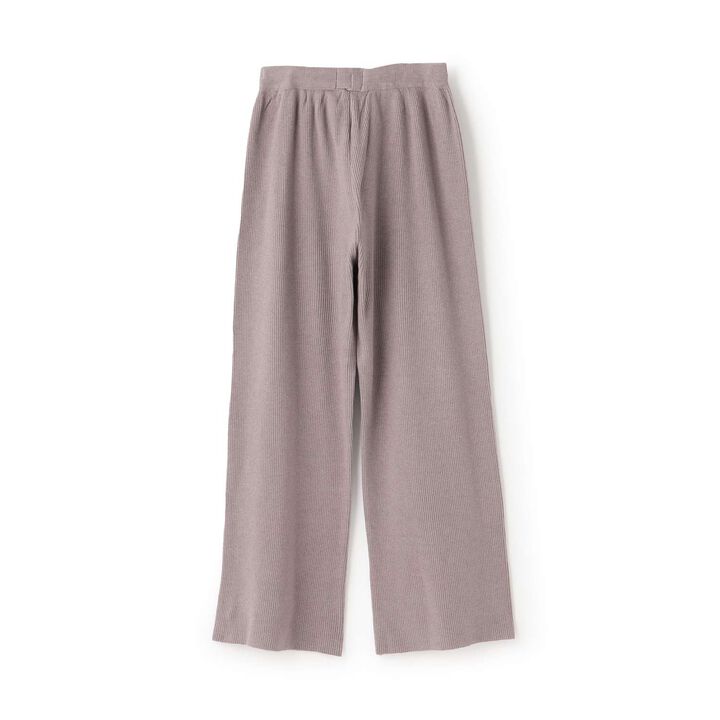 [Matching/Fluffy and Soft] Knit Pants,Mocha tea, medium image number 4