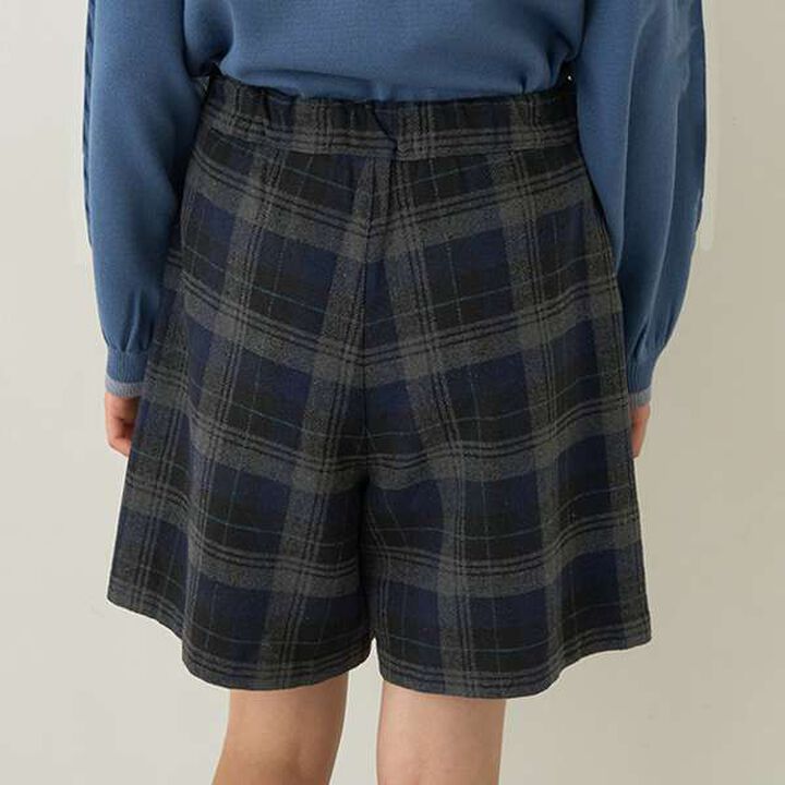 Cuffed Tuck Culottes,Light beige, medium image number 4