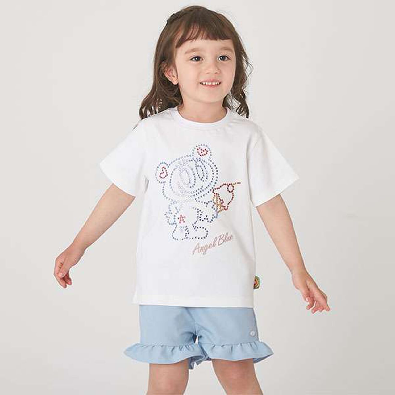 Mr. Nakamura Sparkling Stone T-Shirt [100 cm],White, large image number 15