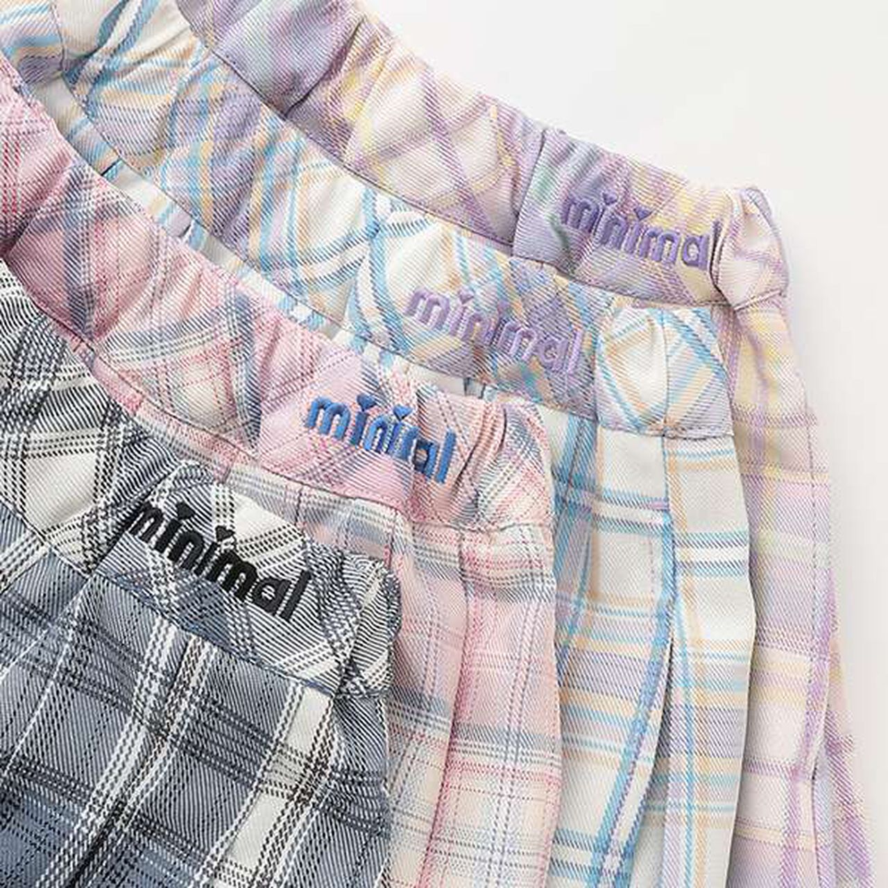 Check Pleats Culottes,Black, large image number 11