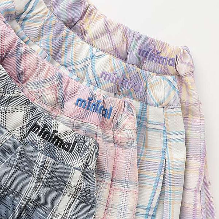 Check Pleats Culottes,Black, medium image number 11