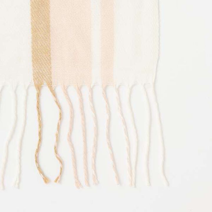 Plaid Scarf,Sax blue, medium image number 1