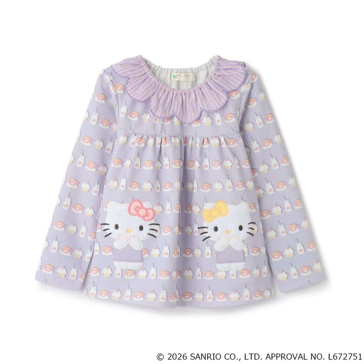 [Hello Kitty] Sweatshirt,Pink, medium image number 5