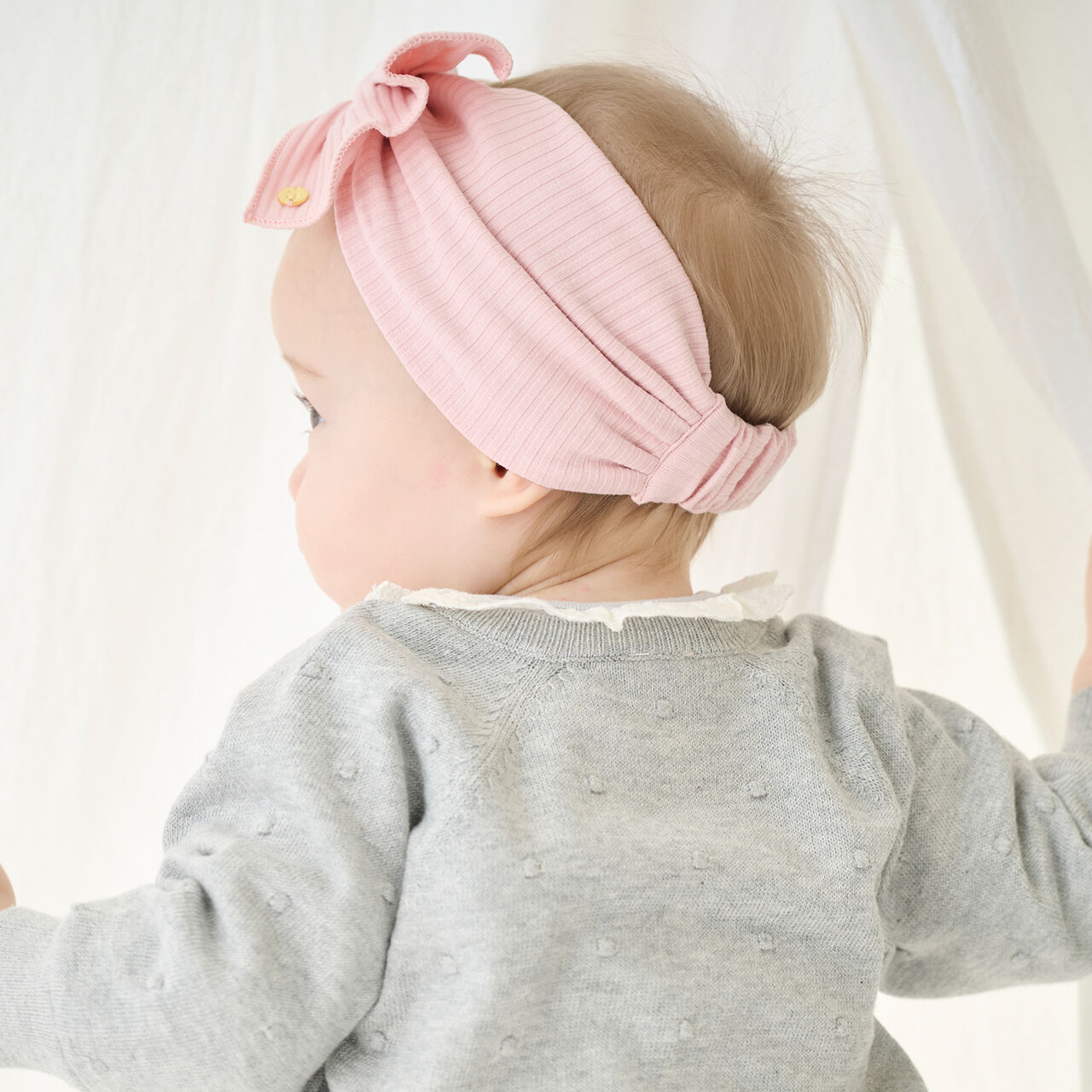 Ribbon Headband,Red, large image number 1