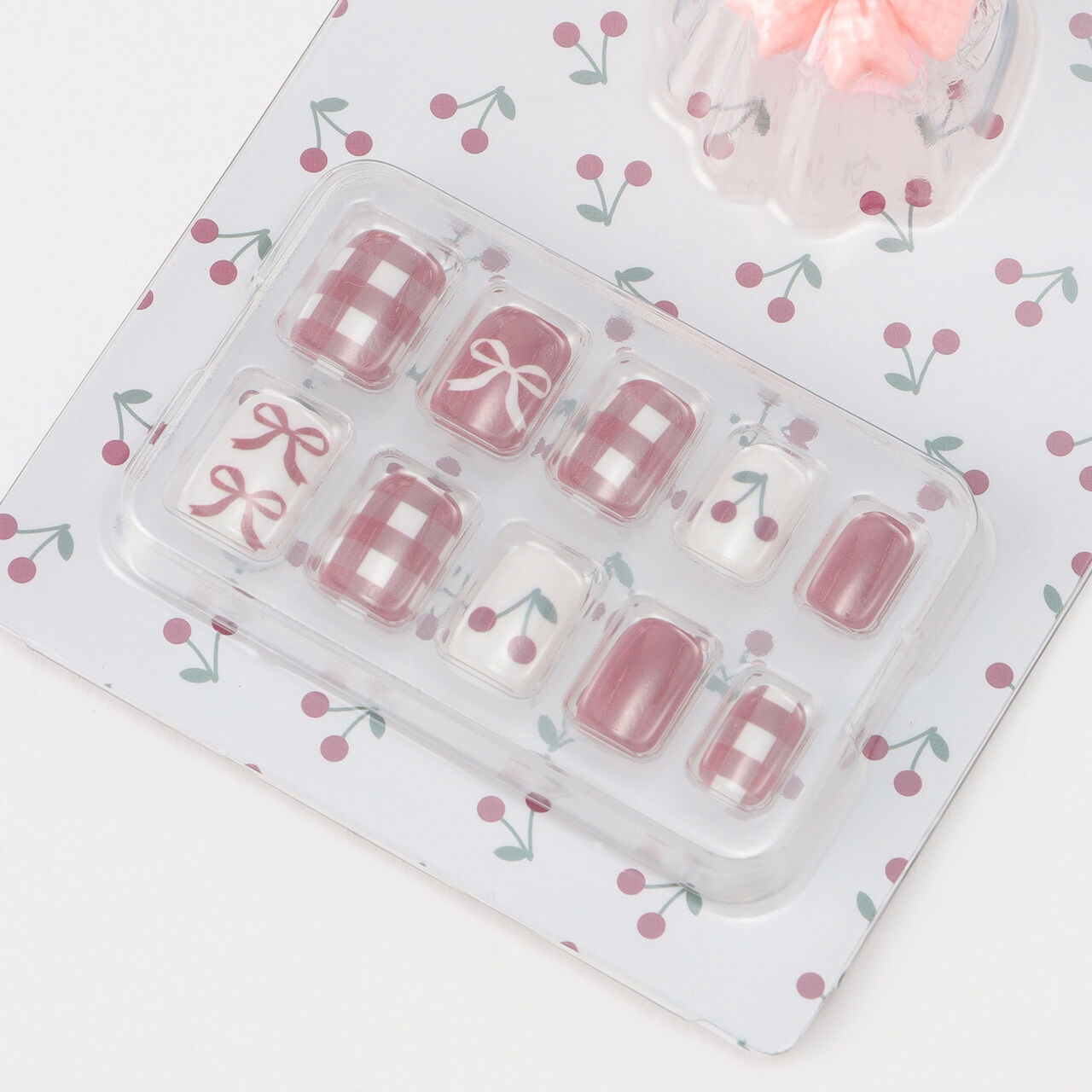 [Cosmetic] Nail Tip & Accessory Set / L,Mocha tea, large image number 2