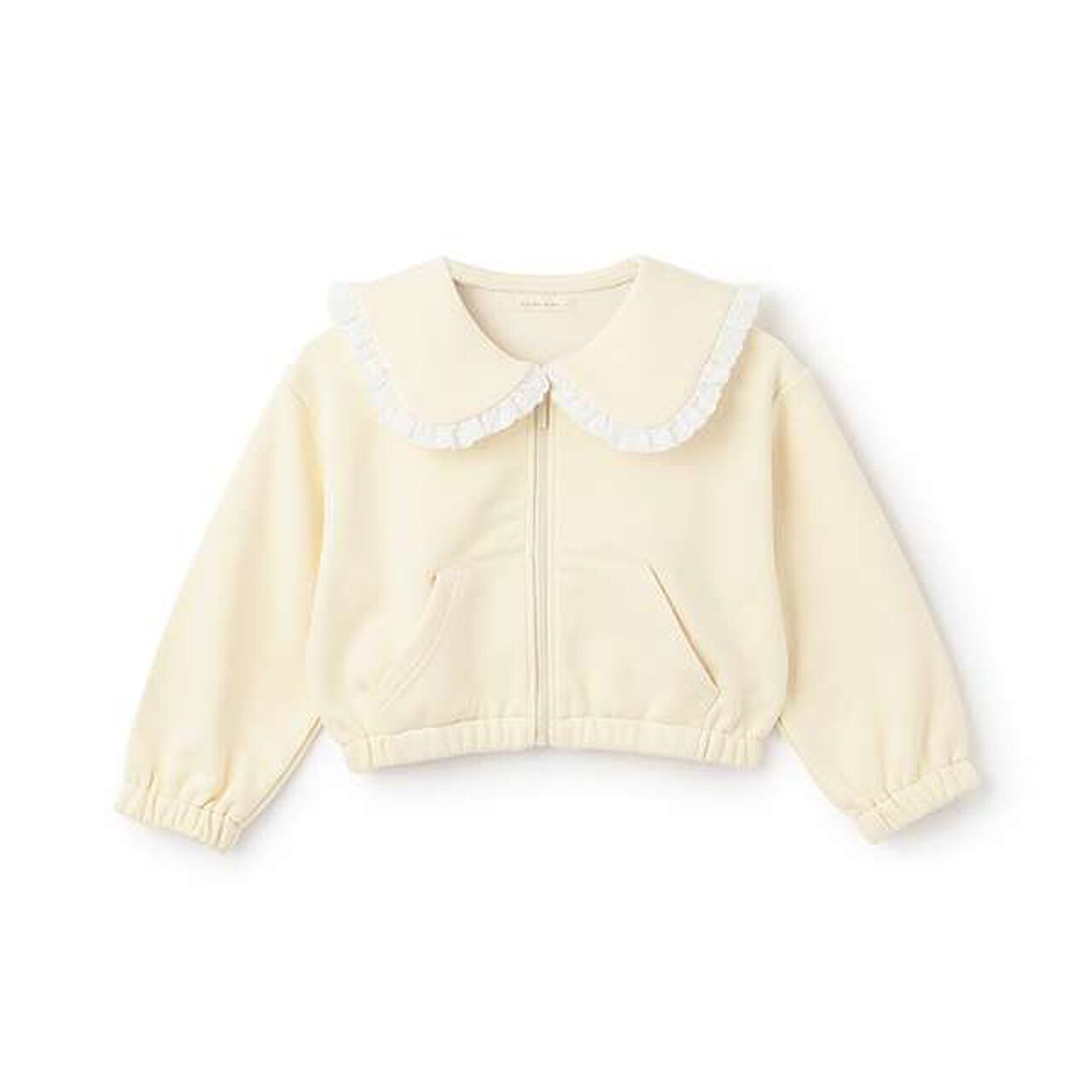 [Lycee Mine Ballet Series] Coordinatable Setup Sailor Collar Full-Zip Sweatshirt,Light blue, large image number 4