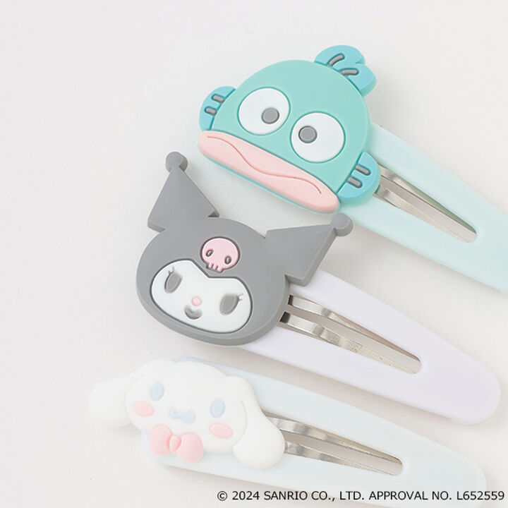 [SANRIO] Mascot Hair Clip,Sax blue, medium image number 5