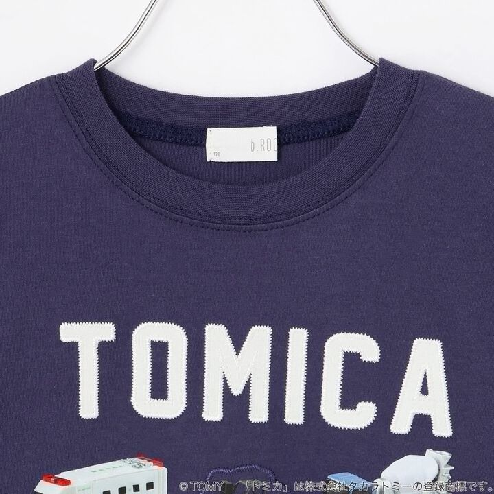 [Tomica] Photo Print T-Shirt for Boys Kids Children's Clothing,Navy, medium image number 13