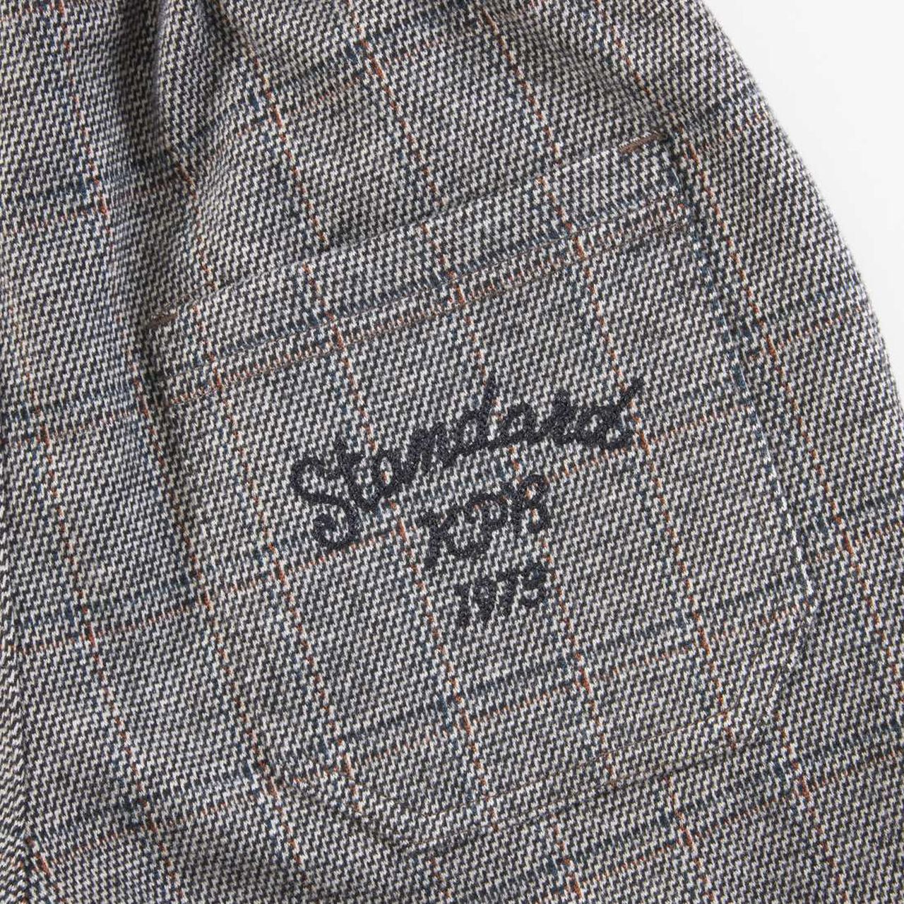 KP Boy Glen Check Jacquard Pants [90-140],Brown, large image number 10