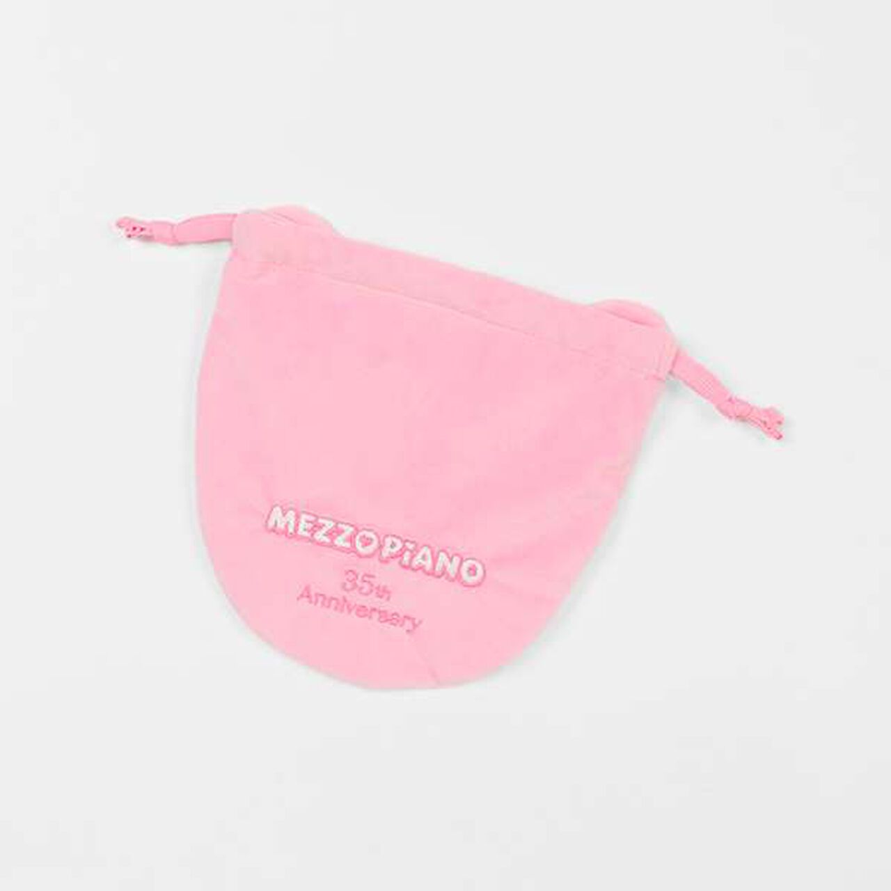 Mimi Popo Emma Character Face Drawstring Pouch,Blue, large image number 1