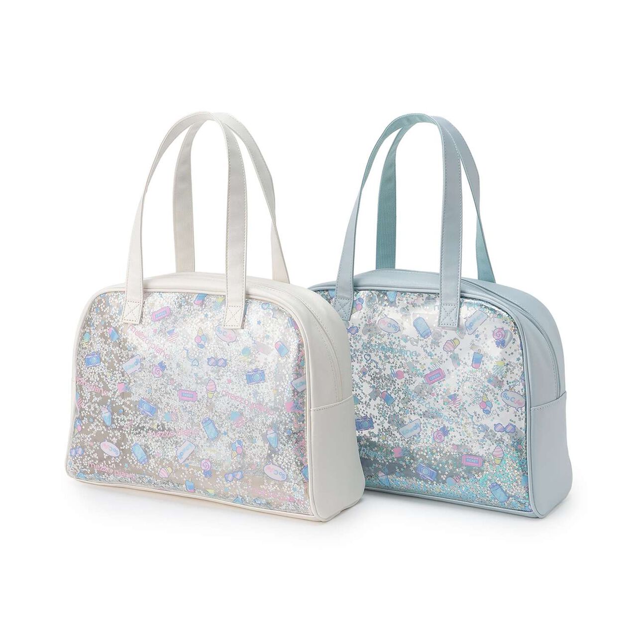 Sparkling Swim Bag,Sax blue, large image number 5