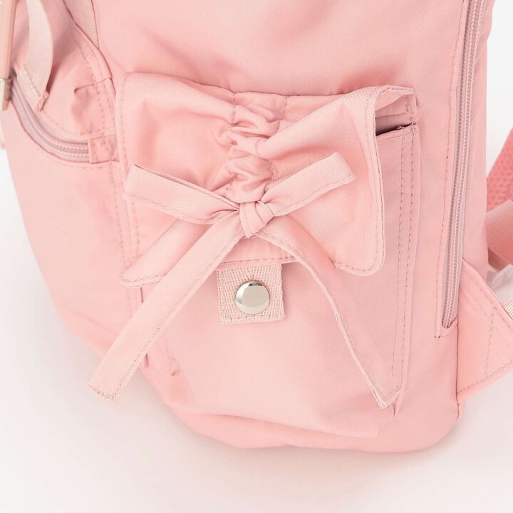 [Water-Repellent] Ribbon Backpack,Black, medium image number 4