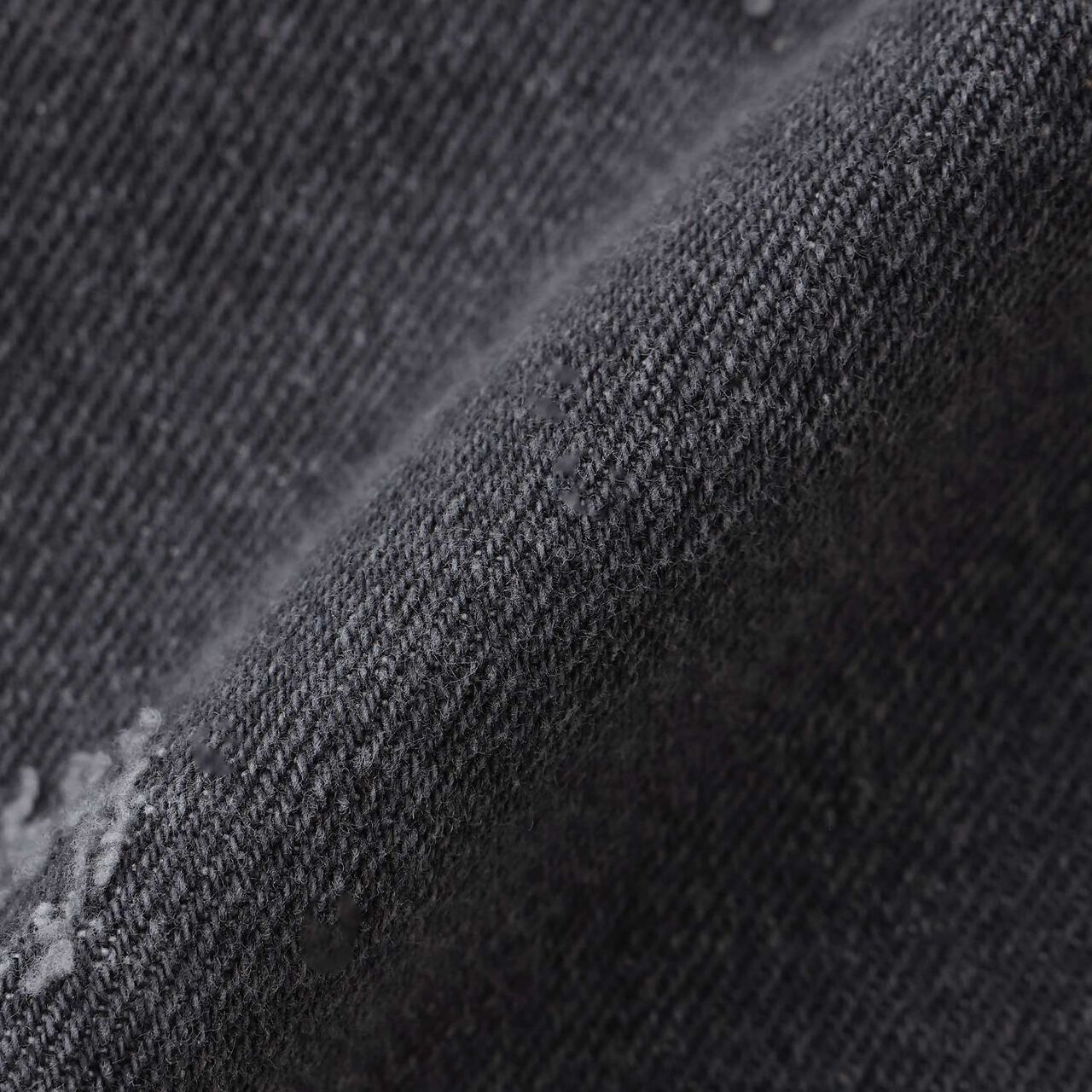 混款圖案丹寧A字裙,灰色, large image number 8