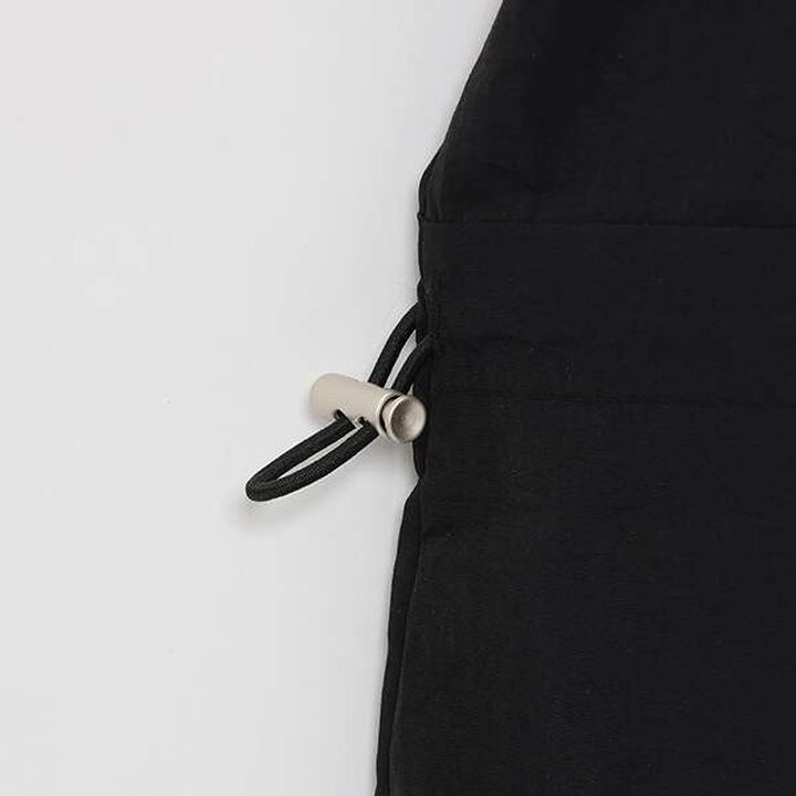 Layered Peplum Half T-Shirt,Black, medium image number 5