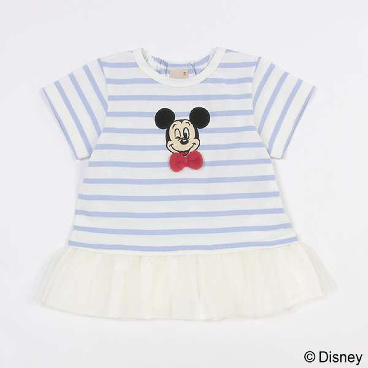 Disney Striped Appliqu&eacute; T-Shirt,Lavender, large image number 17