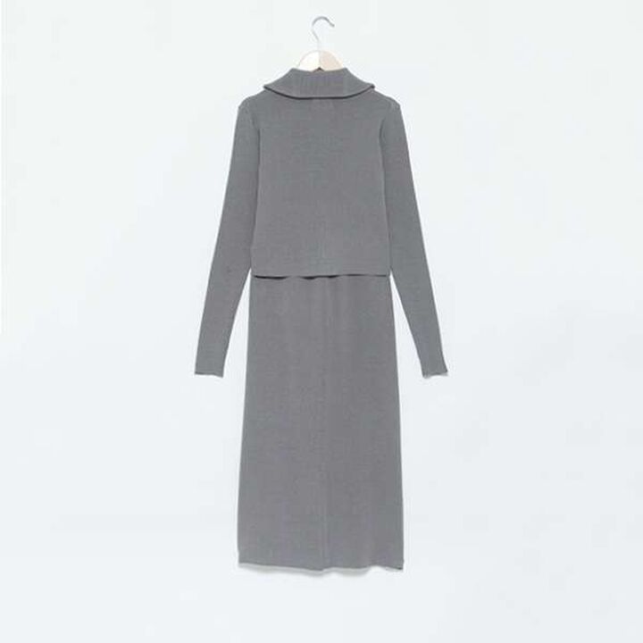 [LADIES] Knit Set-Up,Off white, medium image number 1