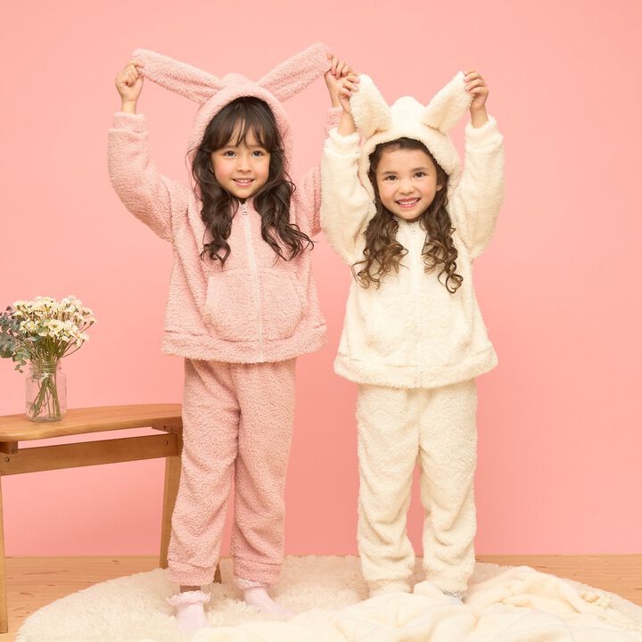 Bunny & Cat Hoodie & Pants Set,Lavender, medium image number 28