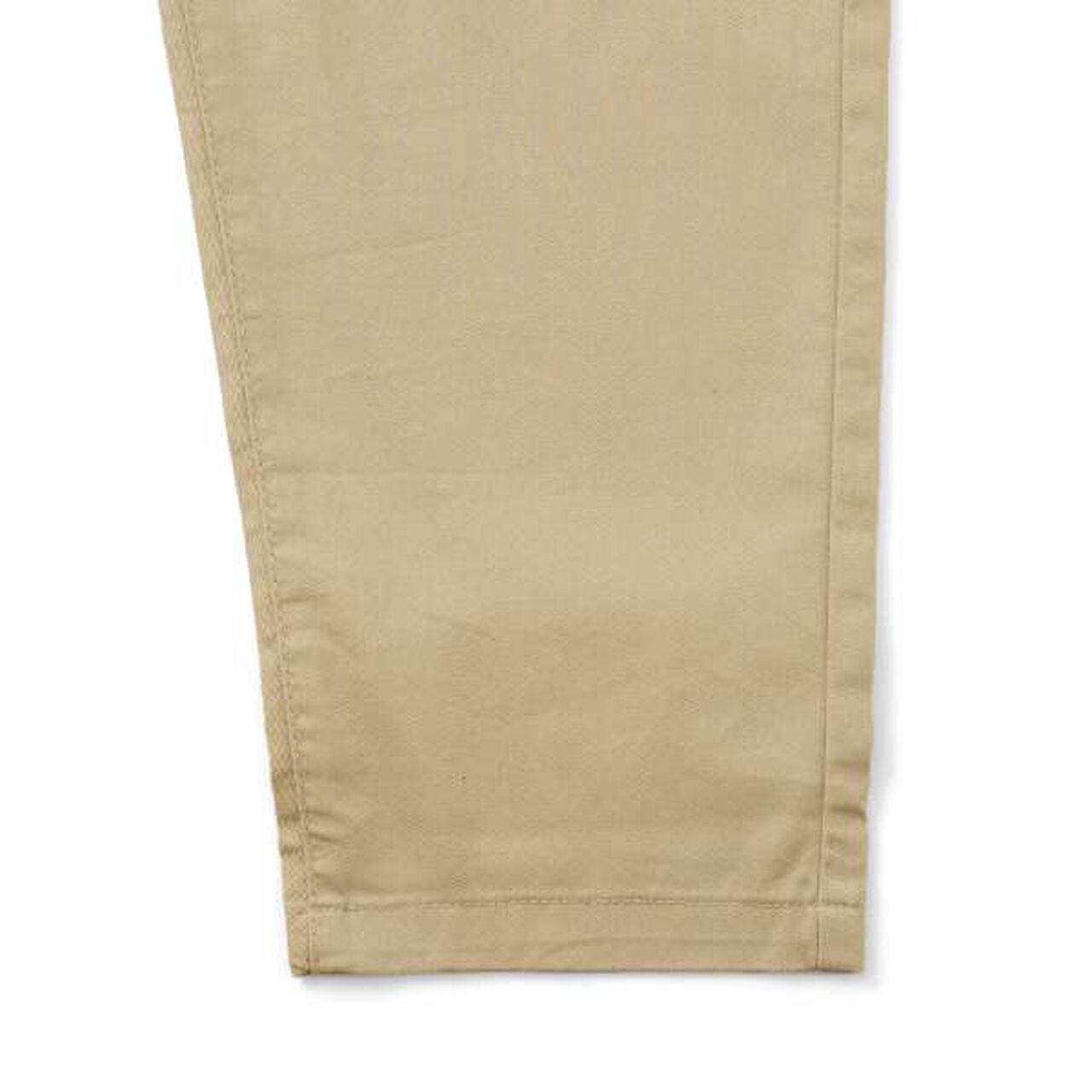 Cotton-Poly Stretch Twill Tuck Pants,Khaki, large image number 3