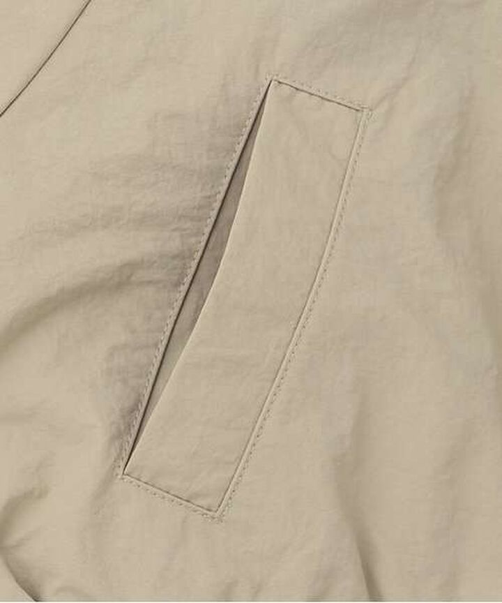 Nylon Zip Parka,Khaki, medium image number 2