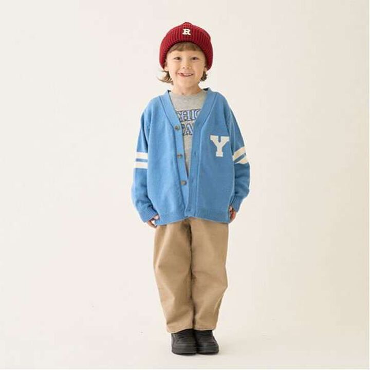 Appliqu&eacute; Knit Cardigan,Green, medium image number 6