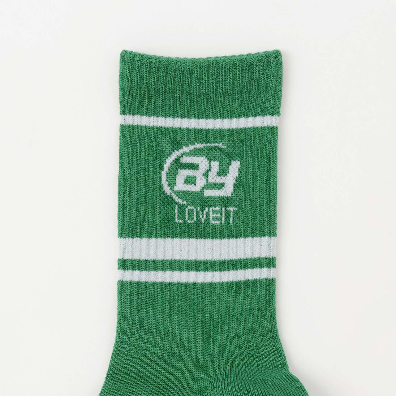 Logo Crew Socks,Black, large image number 1