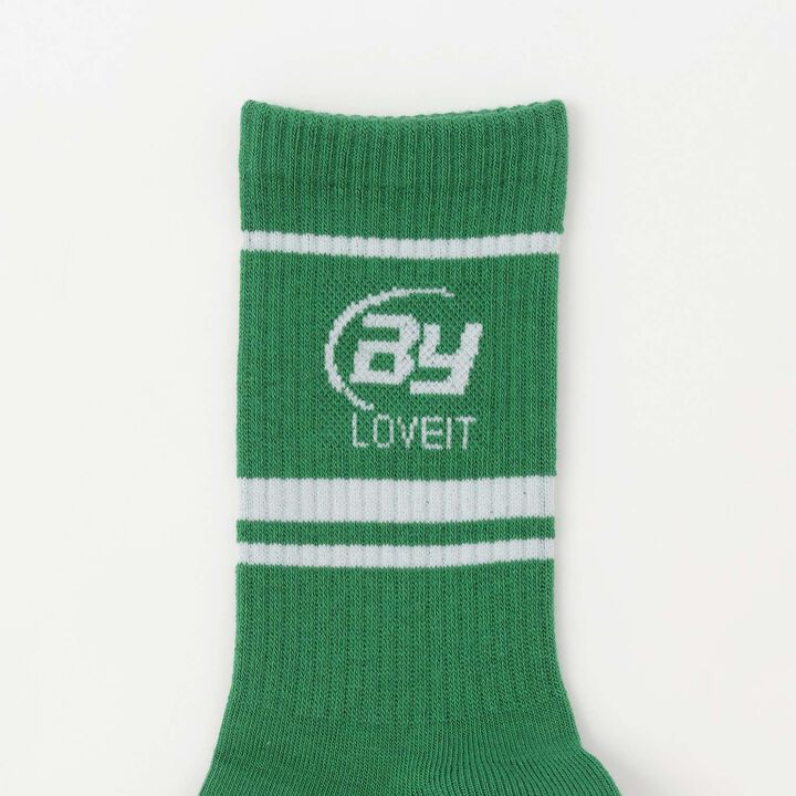 Logo Crew Socks,Black, medium image number 1