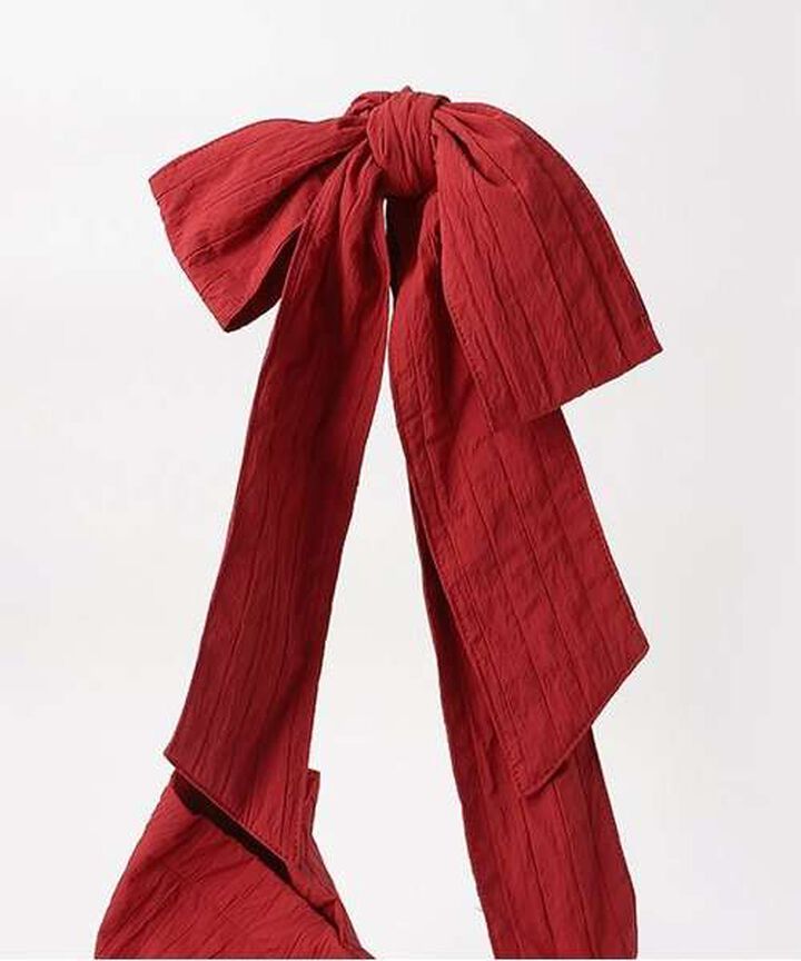 Ribbon Shoulder Bag,Purple, medium image number 5