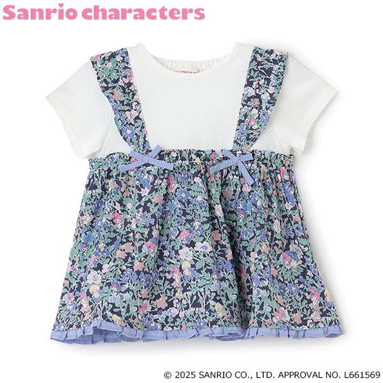 [My Melody Kuromi] Liberty Tunic,Pink, large image number 1