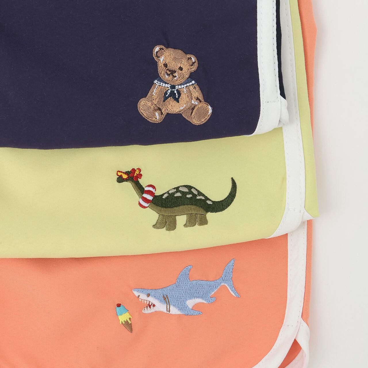 [SWIM] Embroidered Logo Swim Pants,Khaki, large image number 10