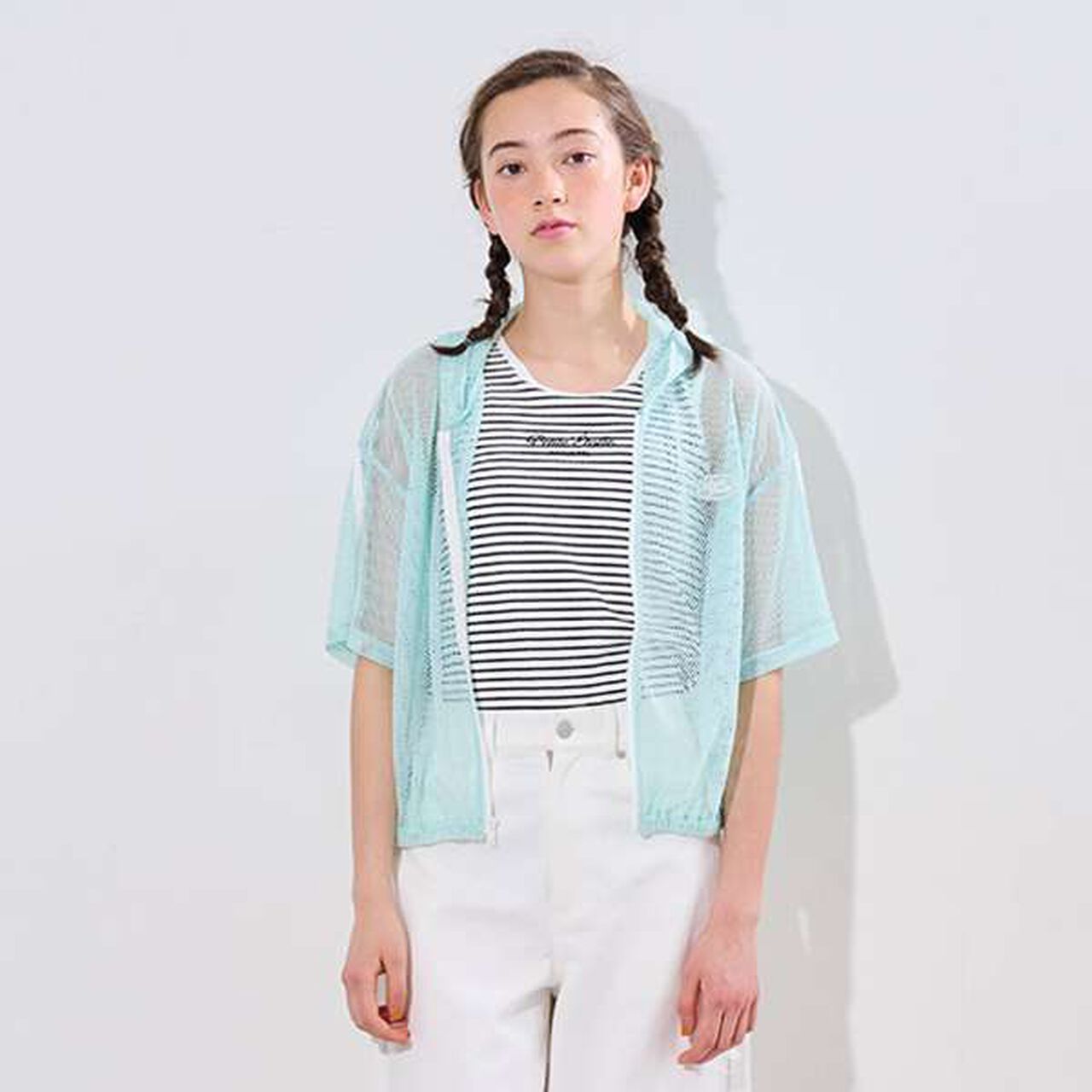 [Cool Touch] Antibacterial Tank Top with Cup,White, large image number 19