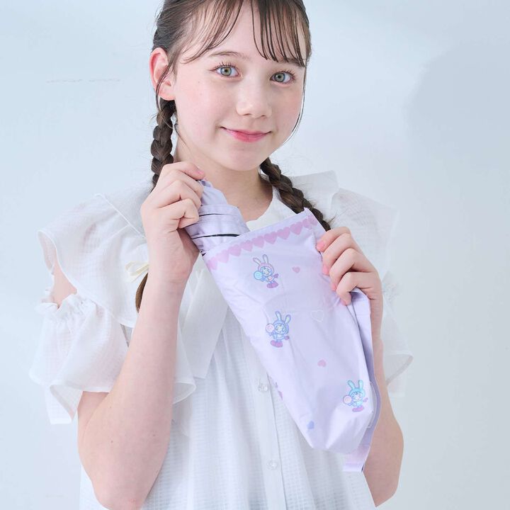 [Berrie-chan] UV 100% Light Blocking Heat Shielding All-Weather Foldable Umbrella,Pink, medium image number 14