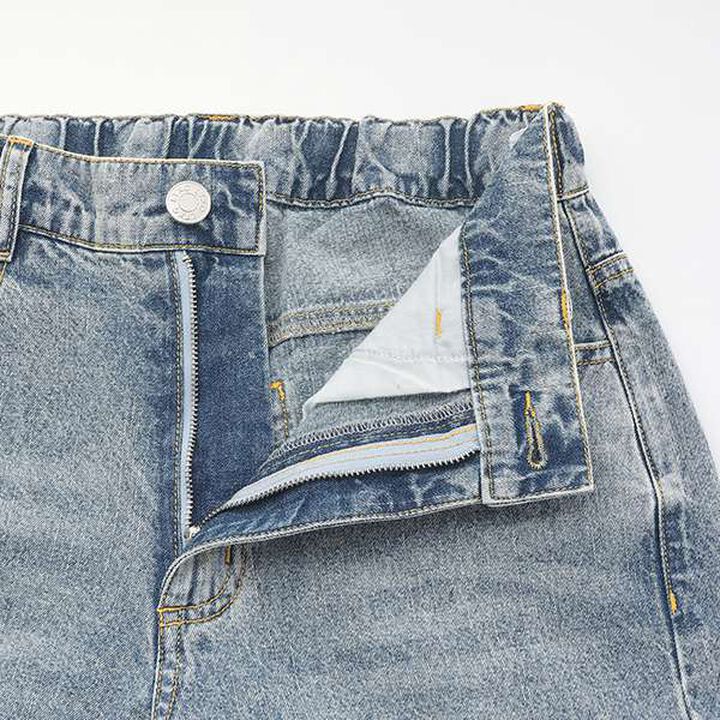 [LTXC] Cool Touch Barrel Leg Light Denim,Blue, medium image number 6