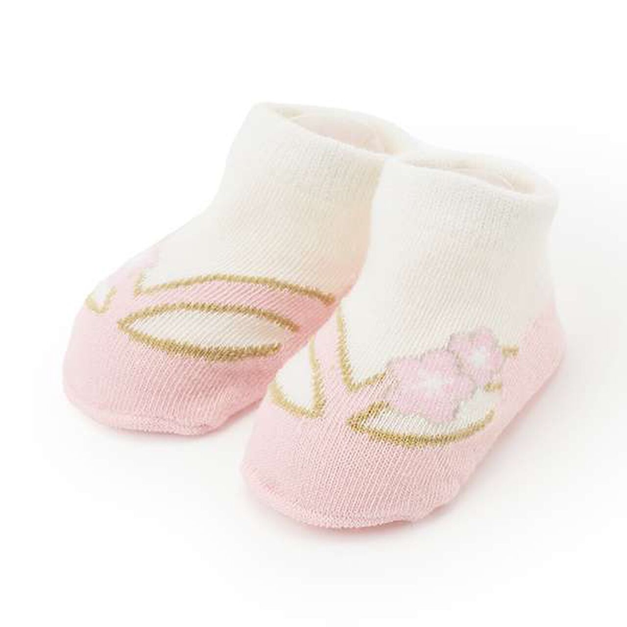 Girls Tabi-Style Cup Socks,Light pink, large image number 0