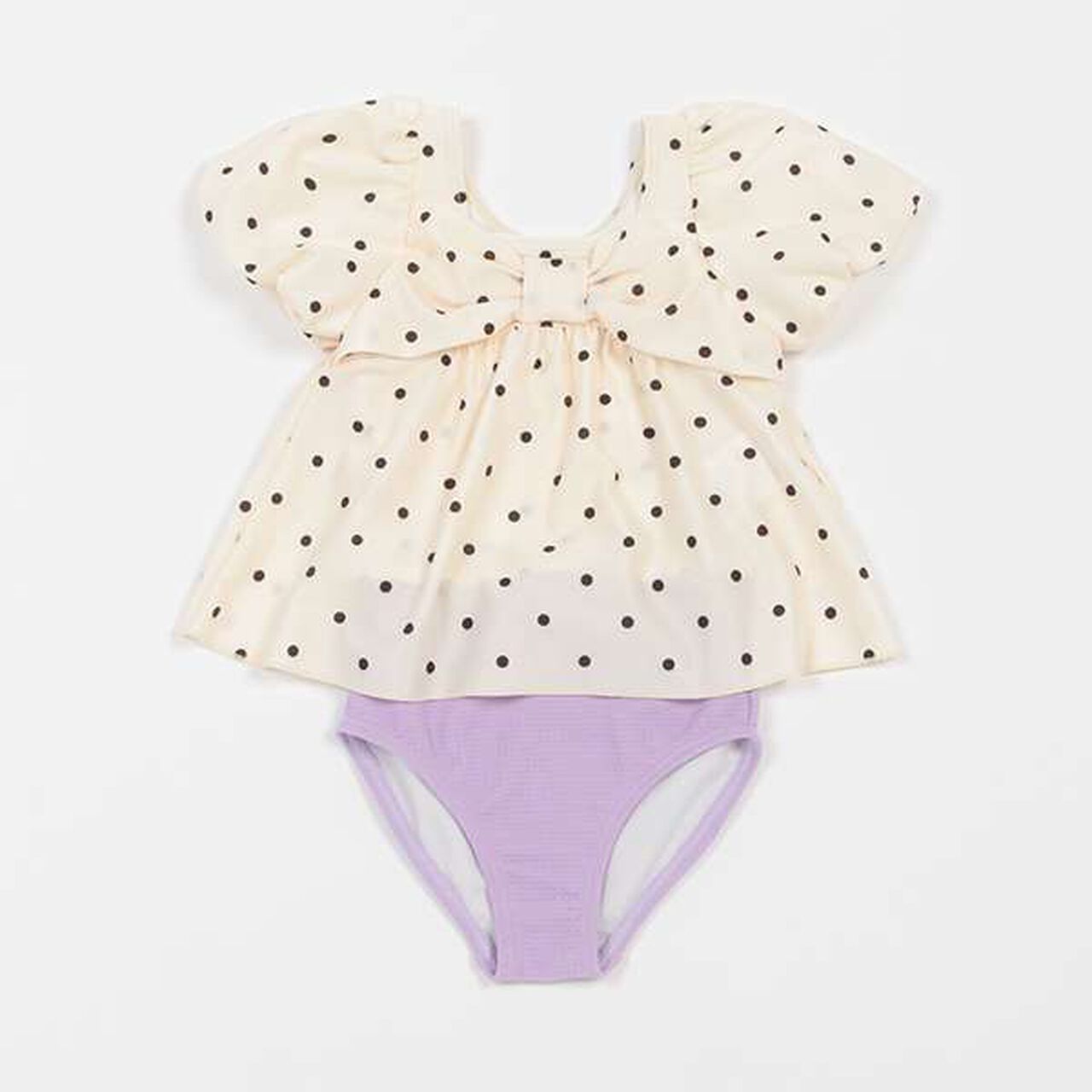 Puff Sleeve Tankini,Light pink, large image number 15