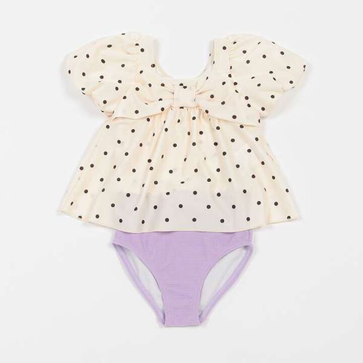 Puff Sleeve Tankini,Light pink, medium image number 15