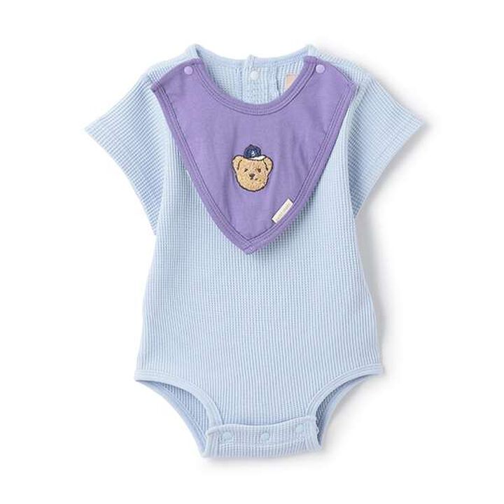 Bib-Attached Romper,Yellow, medium image number 15