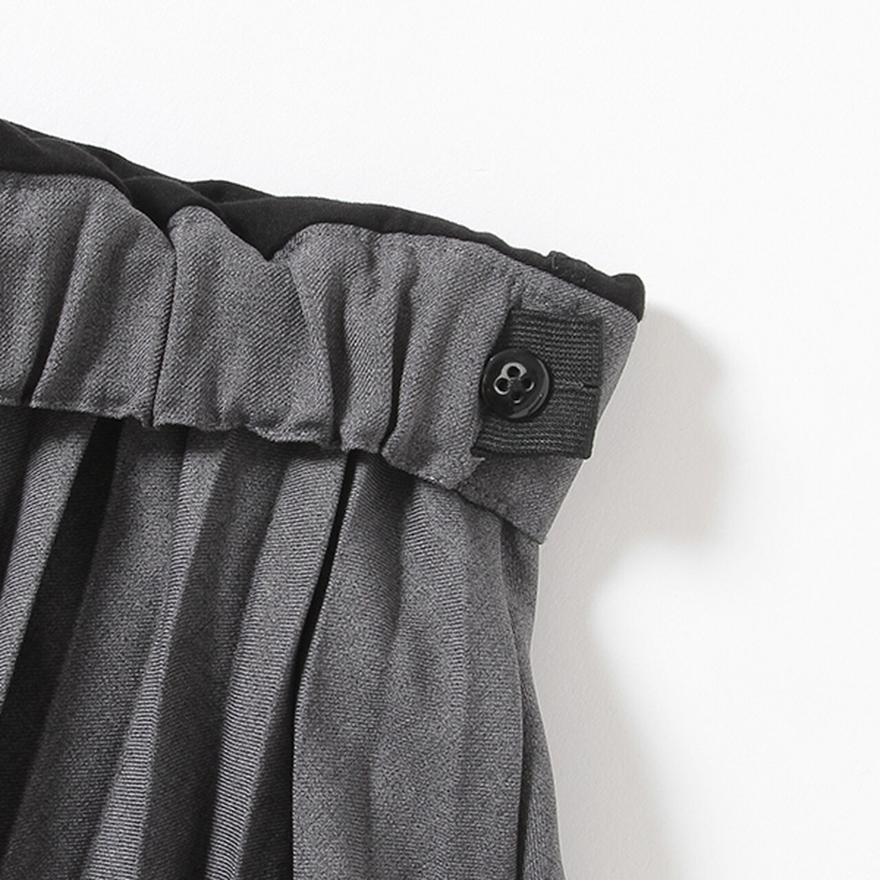 Reflax Washable Accordion Pleated Skirt-Pants,Black, large image number 5