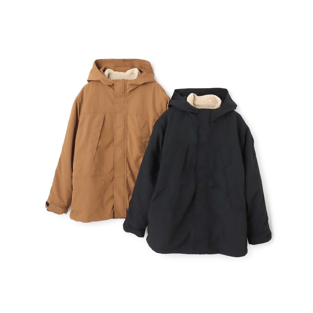 3 WAY Outerwear,Black, large image number 14