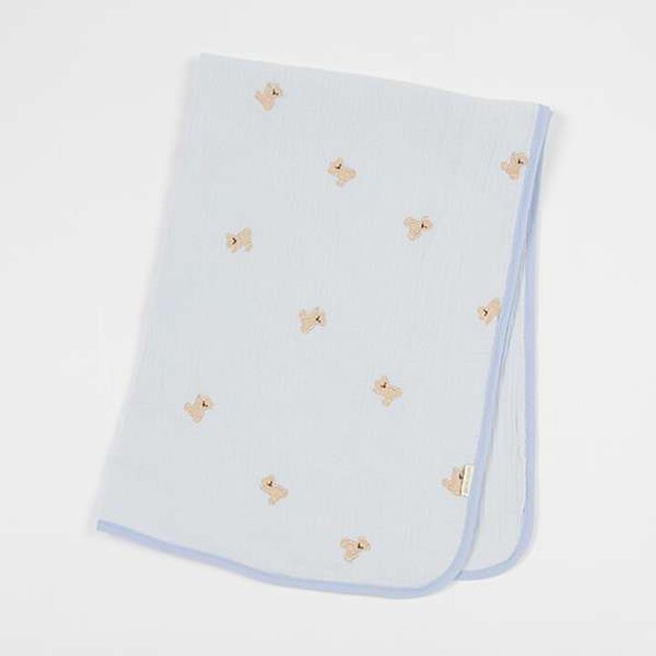 Quadruple Gauze Blanket,Light pink, medium image number 10